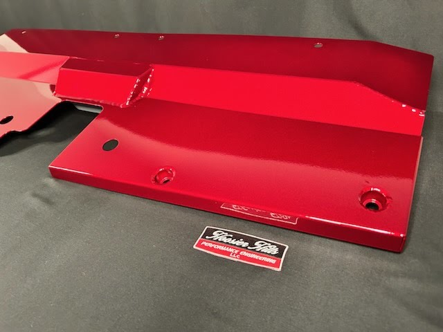 GM/Duramax 07.5-10 LMM CHEVY Core Support Cover - Powder Coated